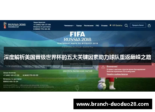 深度解析美国晋级世界杯的五大关键因素助力球队重返巅峰之路 深度解析美国晋级世界杯的五大关键因素助力球队重返巅峰之路