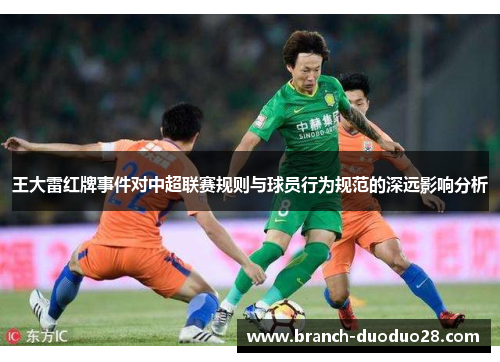 王大雷红牌事件对中超联赛规则与球员行为规范的深远影响分析